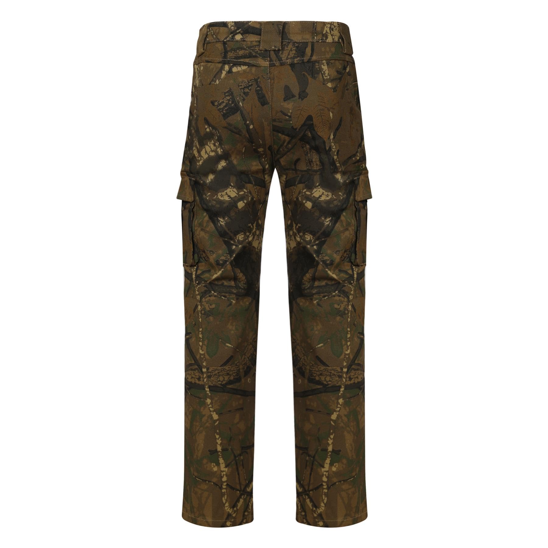 A2Z 4 Kids Pantaloni cargo mimetici da bambino, stile militare, con tasche e chiusura con zip/bottone, ideali per scuola, giochi estivi, escursioni e divertimento all'aperto, età da 6 a 14 anni