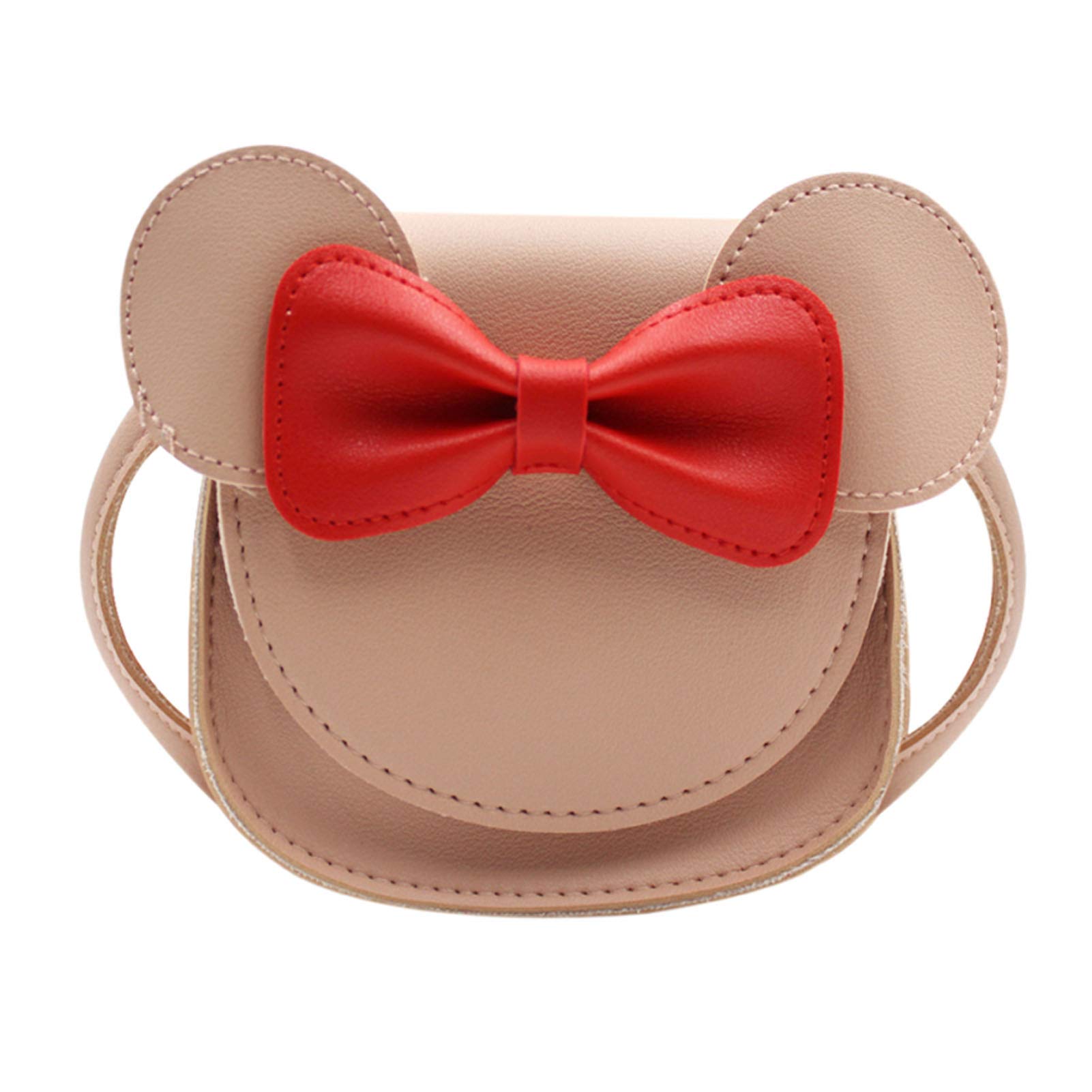 RARITYUS Cute Crossbody Purse Bowknot Shoulder Bag with Cartoon Ears
