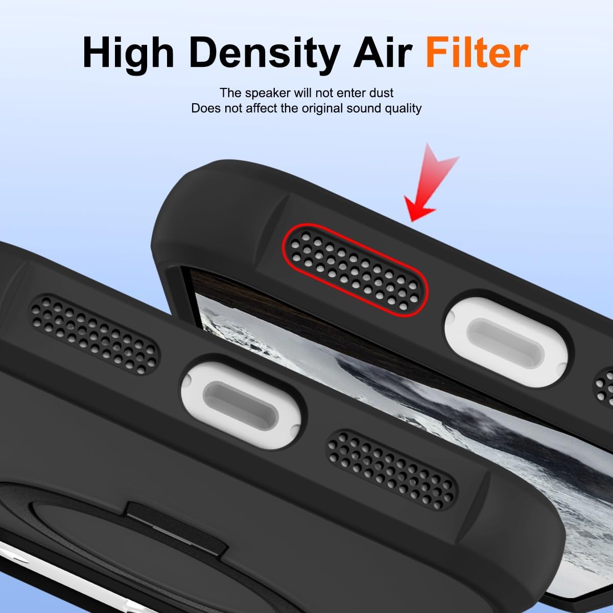 for iPhone 17 Pro Max Case 2025, [Magnetic Invisible Stand] [Compatible with MagSafe] [Military Grade Drop Protection] Slim Translucent Matte Back Shockproof Protective Cover, Black - Image 6