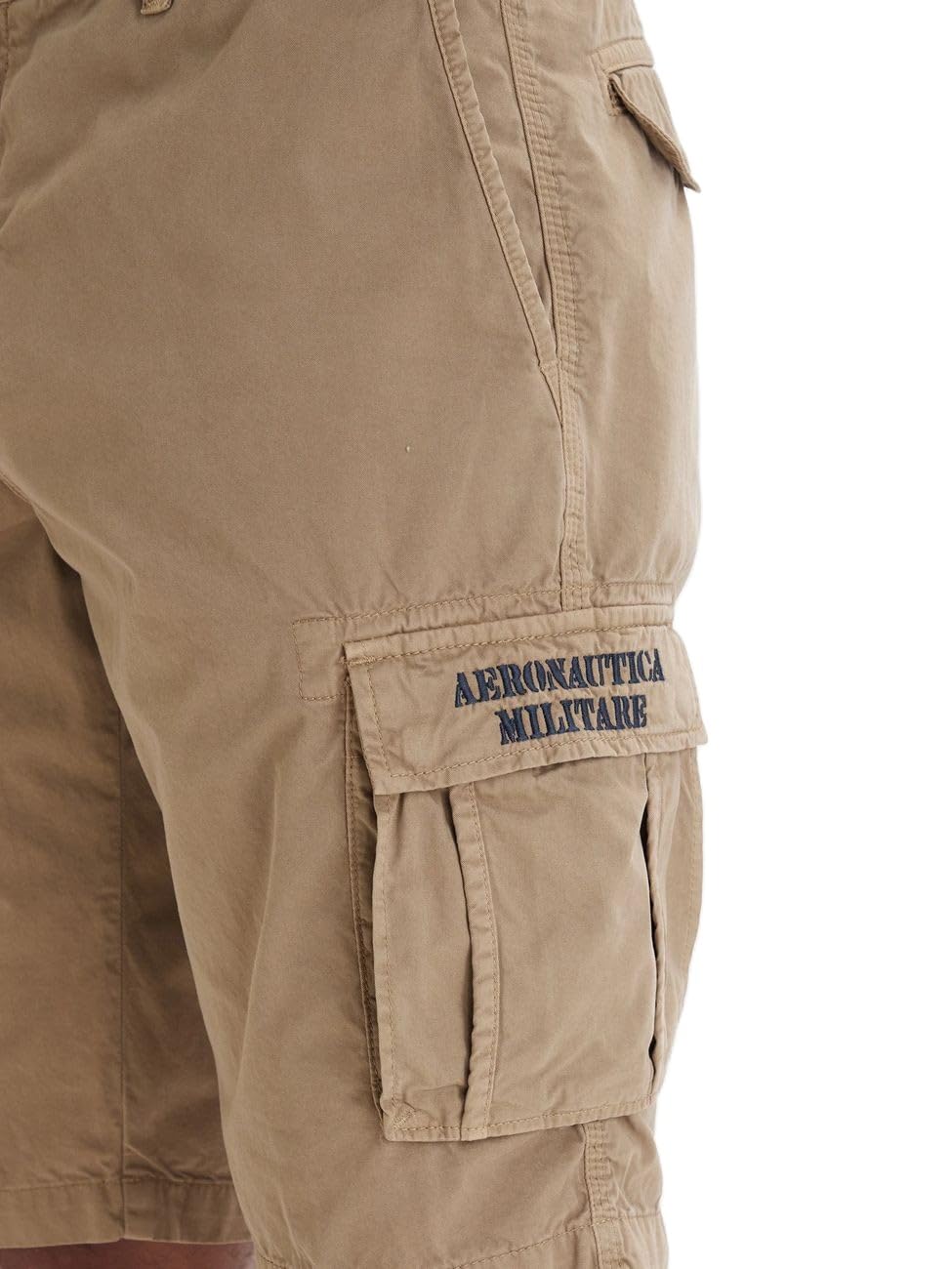 Aeronautica Militare Bermuda cargo in gabardina di cotone 261BE0066UCT01122 8057630683754-52