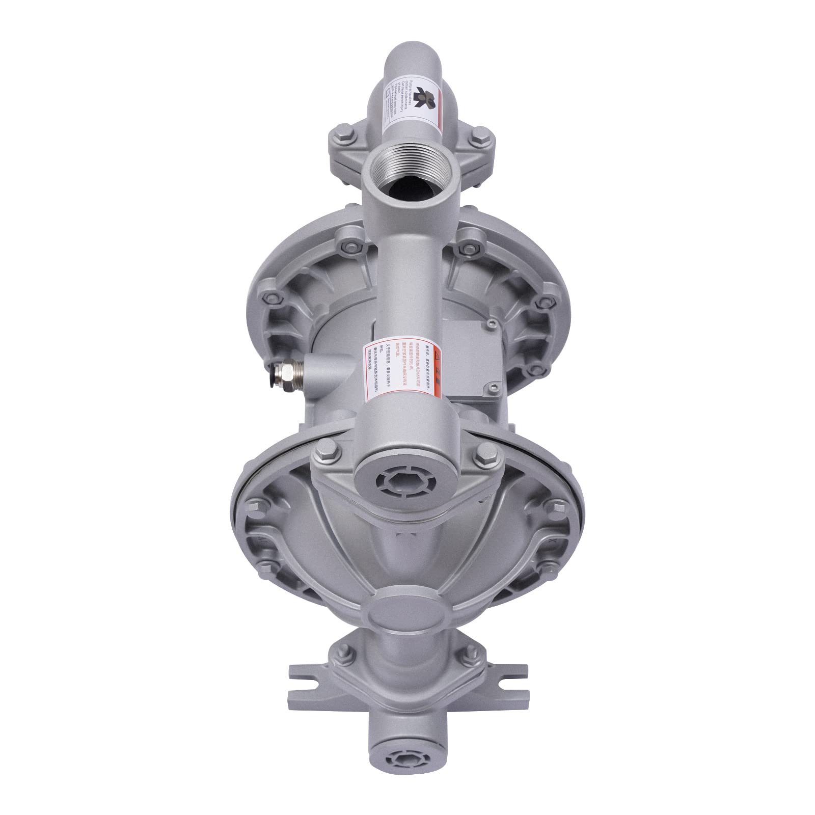 QBK-40L Pneumatico Doppia Membrana Pompa Aria Funzionamento 140L/min 0.69MPa Alluminio Resistente agli Chimici Per Acqua Olio Industria