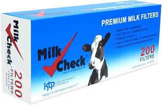 Milk Check Pipeline Sock Filters. (2 1/4 x 12) 1 Case of 800 Filters