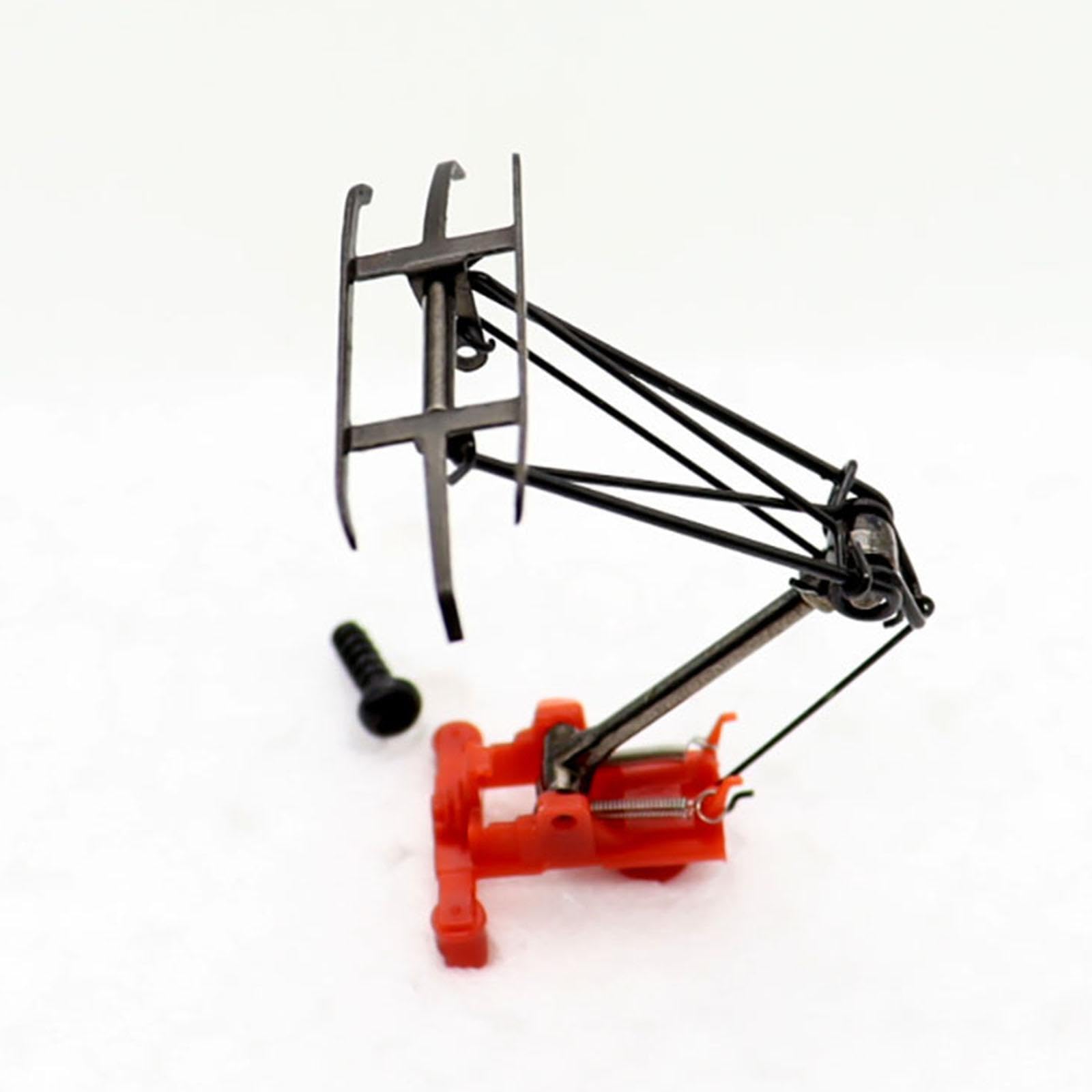QUXVUIS 1 87 pantographes à bras Bow Metal Upgrade DIY Kit Amateurs de trains miniatures 187 pantographes à bras Bow est un pantographe l'échelle HO pour locomotives traction électriques