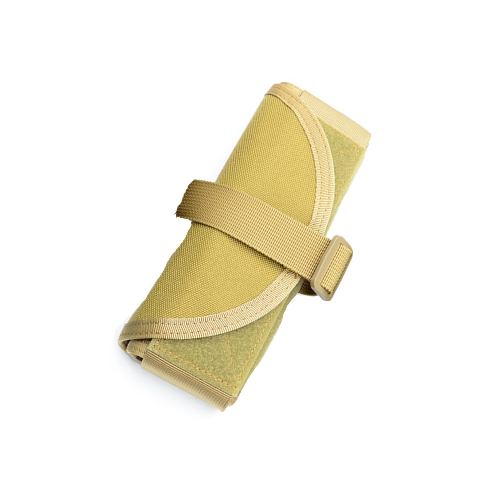 Kalttoy Men's Mud Color Nylon Roll Storage Bag Portable Carry Bag Workshop Storage Woodworking Camping Accessories For And Dads Multipurpose Nylon Tool Roll