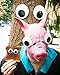 DECORA 4 Inch Giant Plastic Wiggle Googly Eyes with Adhesive Set of 2