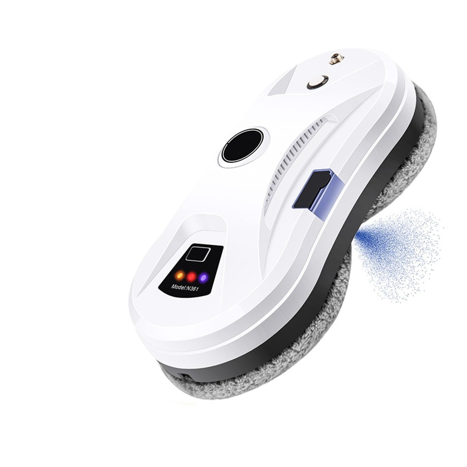 Hghadpltm One Color Window Cleaning Robot With Automatic Water Spray Function For High-Rise Glass/Tiles Household Cleaning For Smooth Surfaces