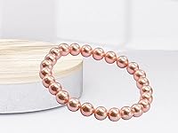 Vista 407 de Amazing Gemstone Pulsera de cristal para mujeres y hombres, pulsera de cristal curativo de protección, pulsera elástica con cuentas de piedras