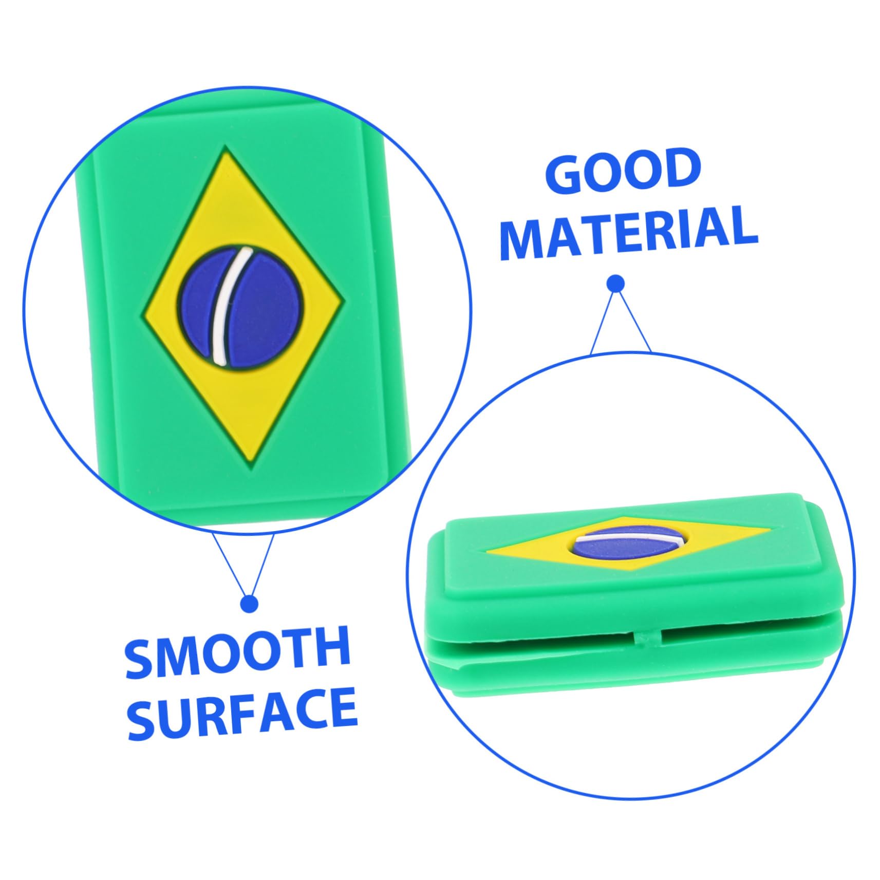 Toyvian Amortiguadores De Vibración para Tenis De Accesorios Funcionales para Raquetas Absorción De Decoración para Jugadores De Tenis