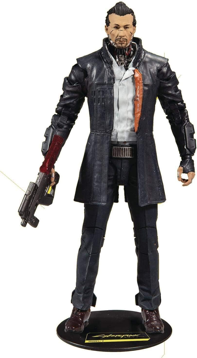 Cyberpunk 2077 McFarent Toy 7" Action Figure Takemura / CYBERPUNK 2077 McFARLANE TOYS 7" Action Figure TAKEMURA Spike Game PS4 Xbox one Kianu Reeves [Parallel Import]