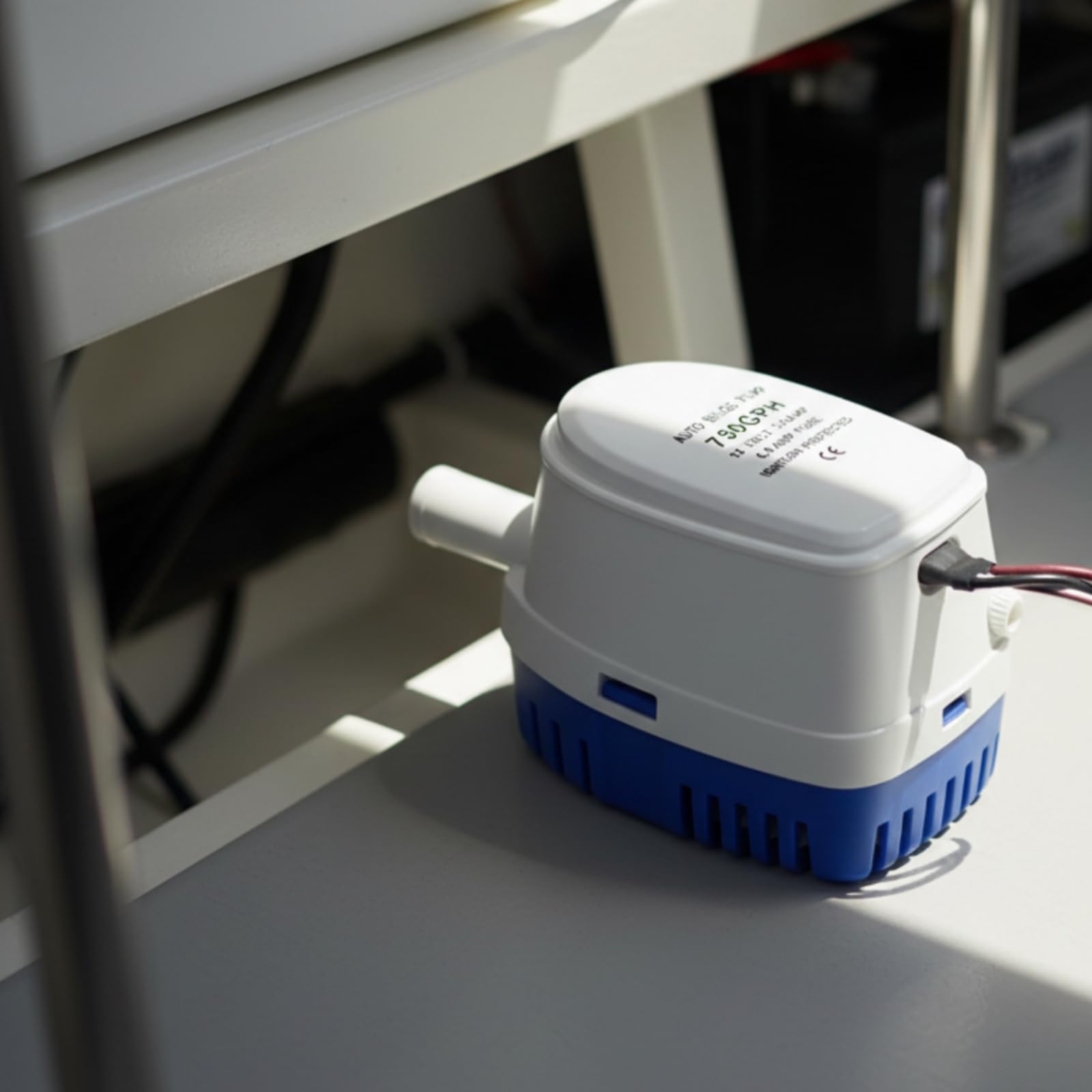 Bomba Achique Automática Pequeña, 24V 1100