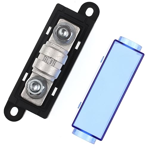 Miniatura 5 de JIAKUPA Fusible de clase T de 300 amperios con bloque, funcionamiento de 250 V CC, bloque ANL de fusible de 300 A para inversores, ATV, RV, barco,