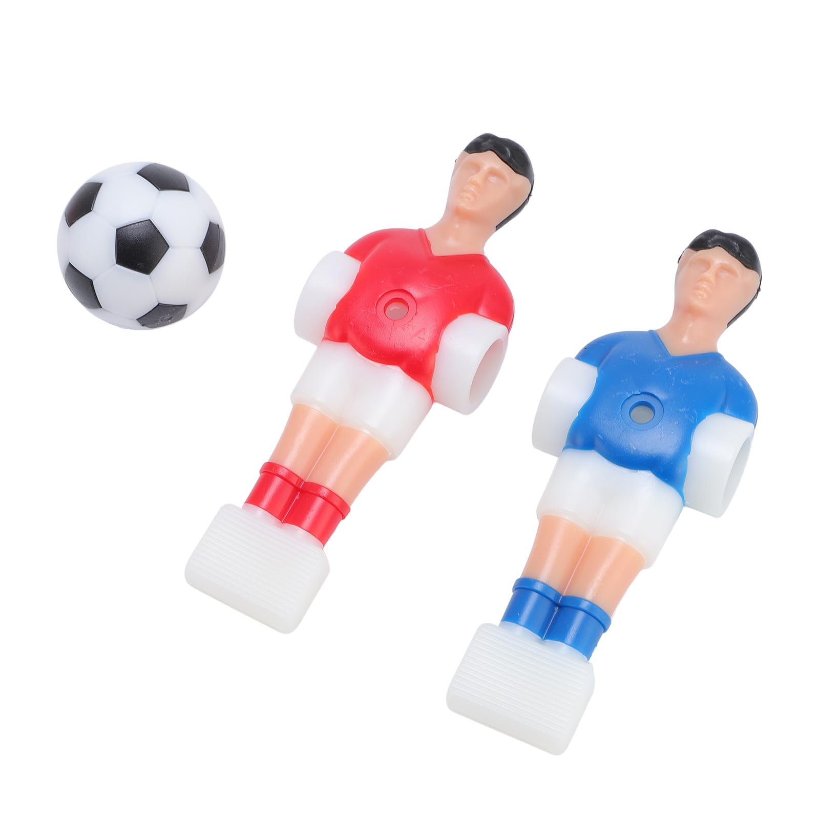 Set di giocatori di calcio balilla di ricambio: giocatori blu 11 e 11 con calcio da 32 mm per tavoli da calcio balilla 4824 - Accessori perfetti per macchine da calcio balilla
