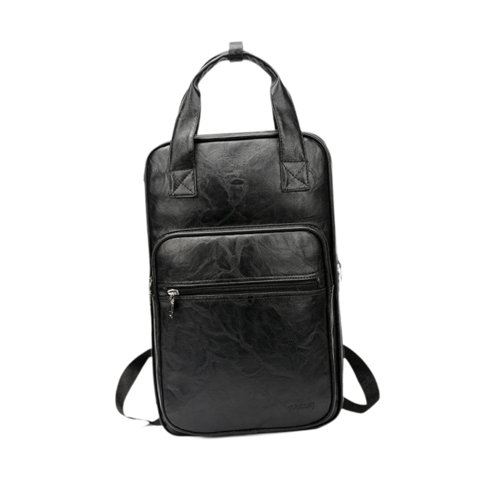 TISHITA Mochila para baquetas batería gran capacidad. Suministros para regalos. Bolsa para baquetas batería para tocar, cumpleaños, actividades en, Negro