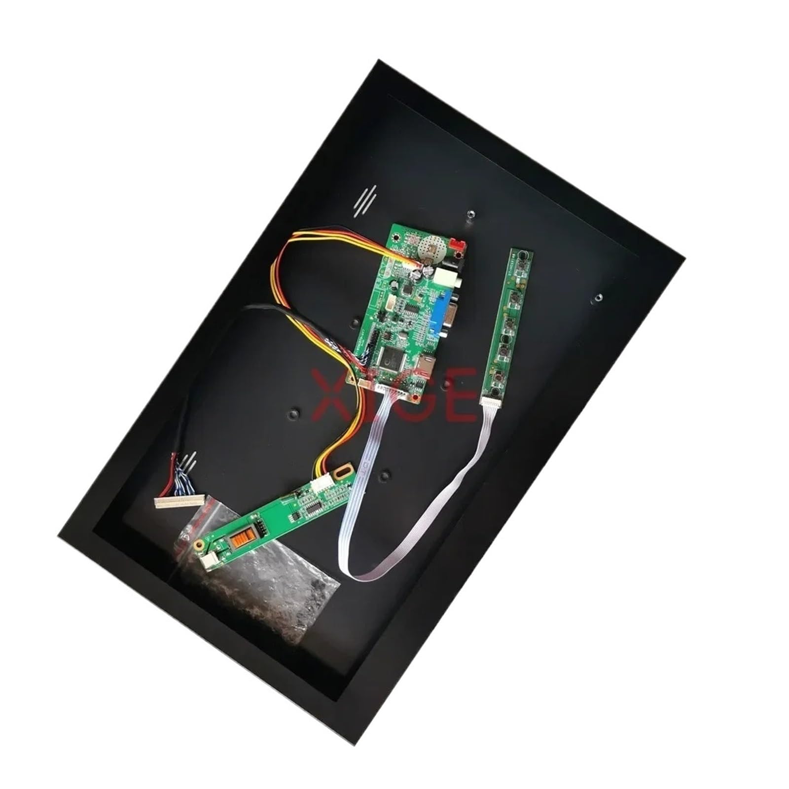 Fit LTD154EX0V LQ154K1LA1C TX39D30VC1GAA LQ154K1LB1B 1280 * 800 Custodia In Metallo + Scheda Controller 58C 1CCFL 30Pin LVDS Kit Monitor 15.4 "Accessori(LTD154EX0V and Case)