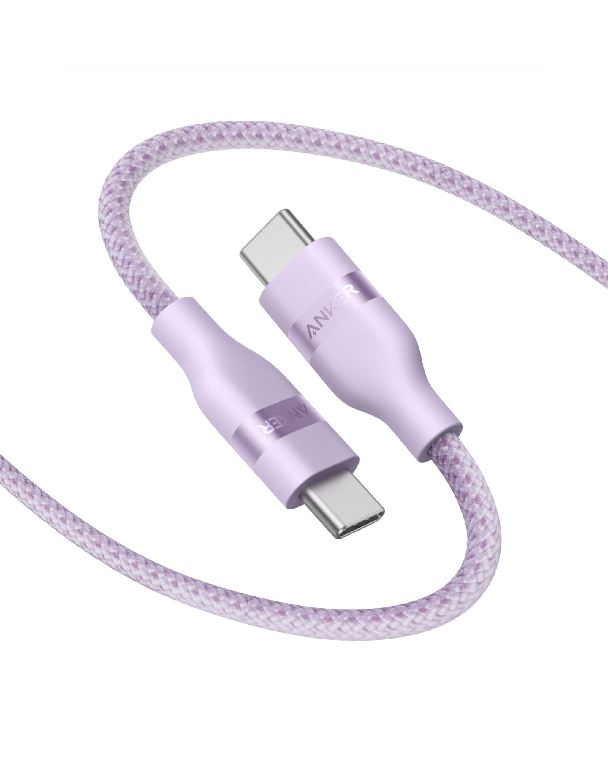 Anker Nano 240W USB C auf USB C Kabel, [1 Stück 1,8m] PD 3.0 Schnellladekabel USB C, flexibel farbig geflochten, für iPhone 17 Pro/16/15 Serie, Samsung Galaxy S25/S24, MacBook Pro/Air und mehr