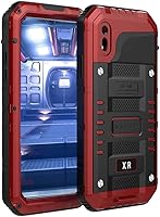 Vista 10 de Mitywah Funda impermeable compatible con iPhone 7 / iPhone 8, resistente y duradera, carcasa protectora de cuerpo completo, protección de pantalla