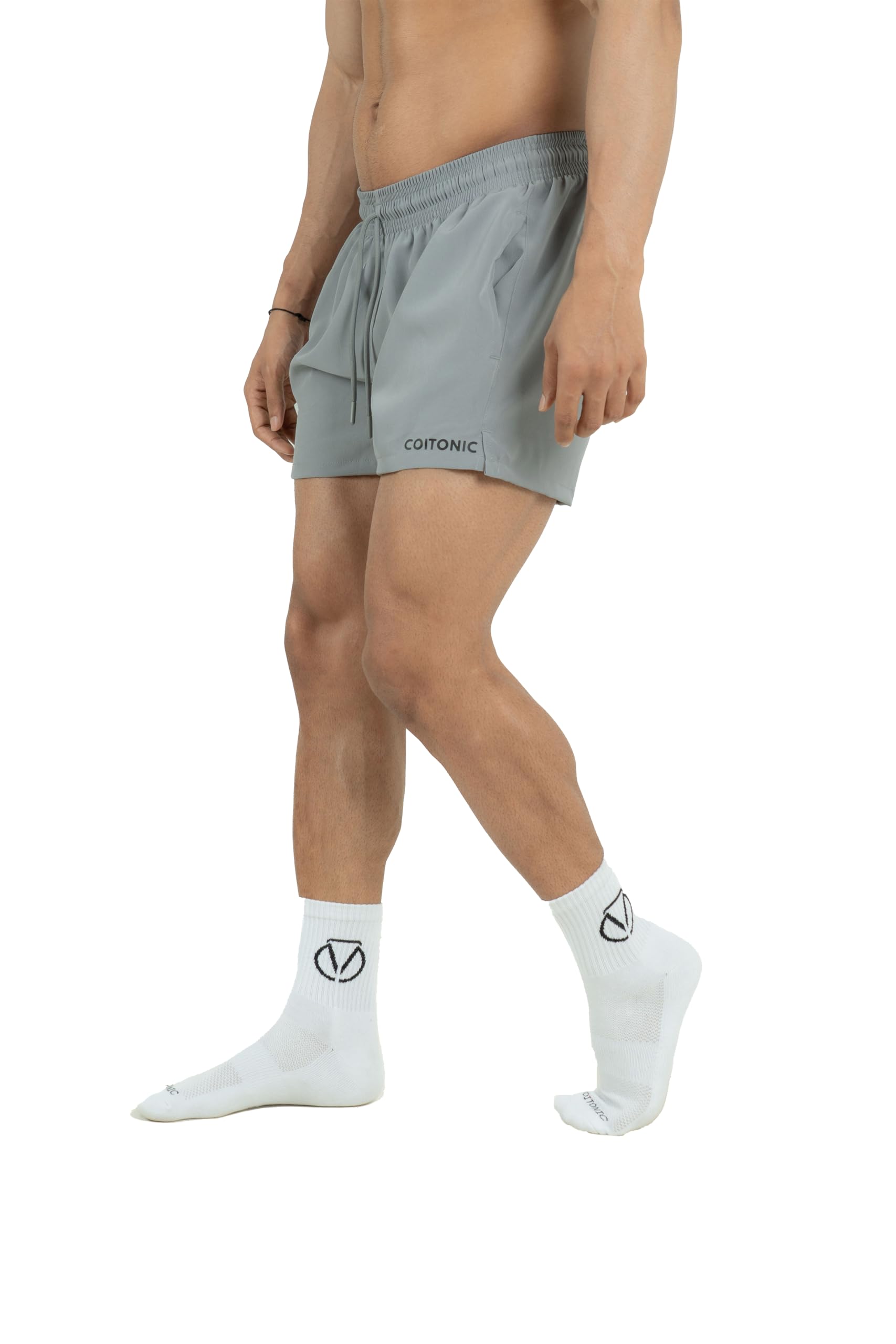 coitonic Flex Shorts for Men – Lightweight & Breathable Sports Shorts | Quick Dry, Above-The-Knee Athletic Shorts for Running, Gym, Training-picture-33