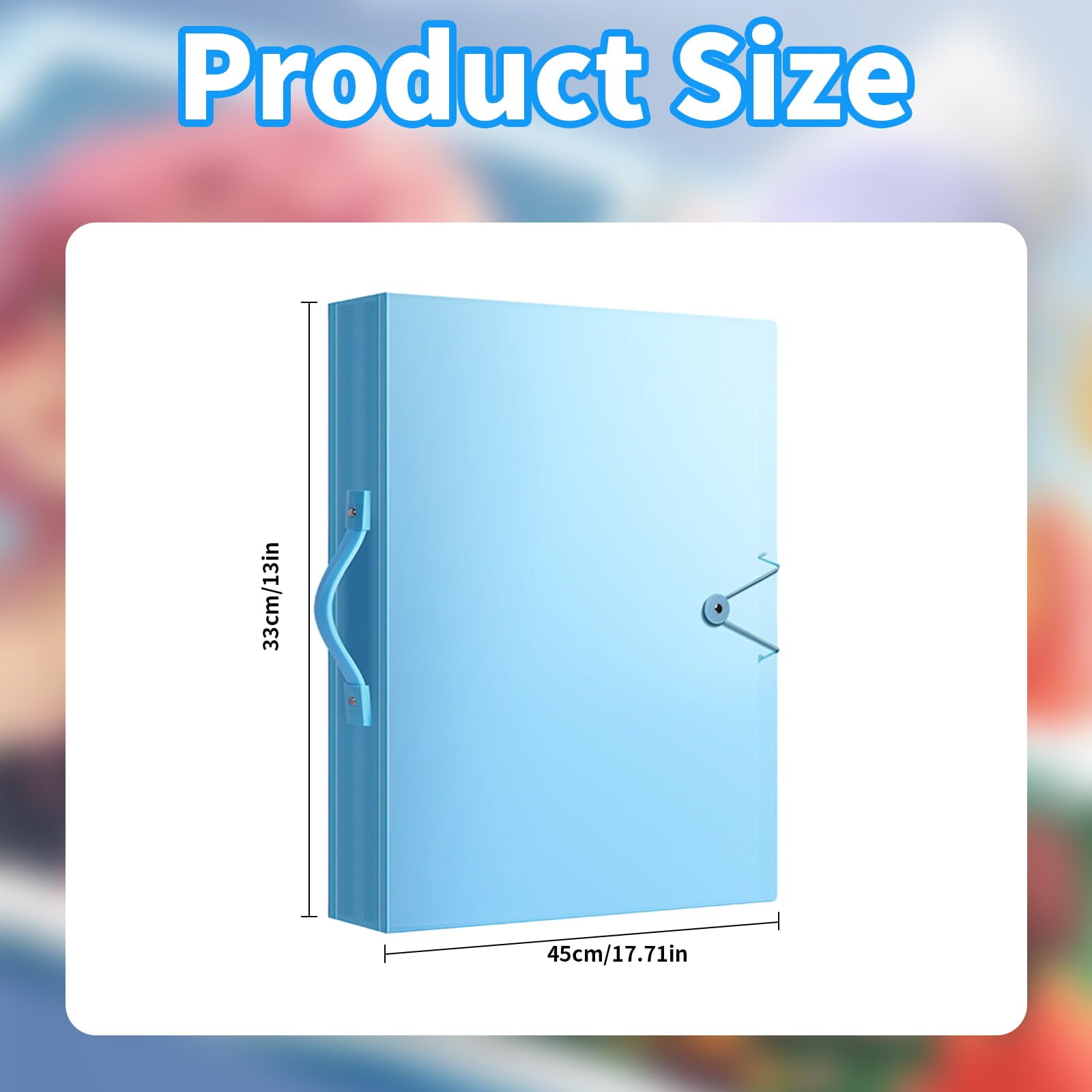 A3 Diamond Painting Portfolio 60 Pockets Diamond Painting Storage & Display Book Art Protection Folder Durable Painting Presentation Album with Buckle & Carry Handle - Image 2