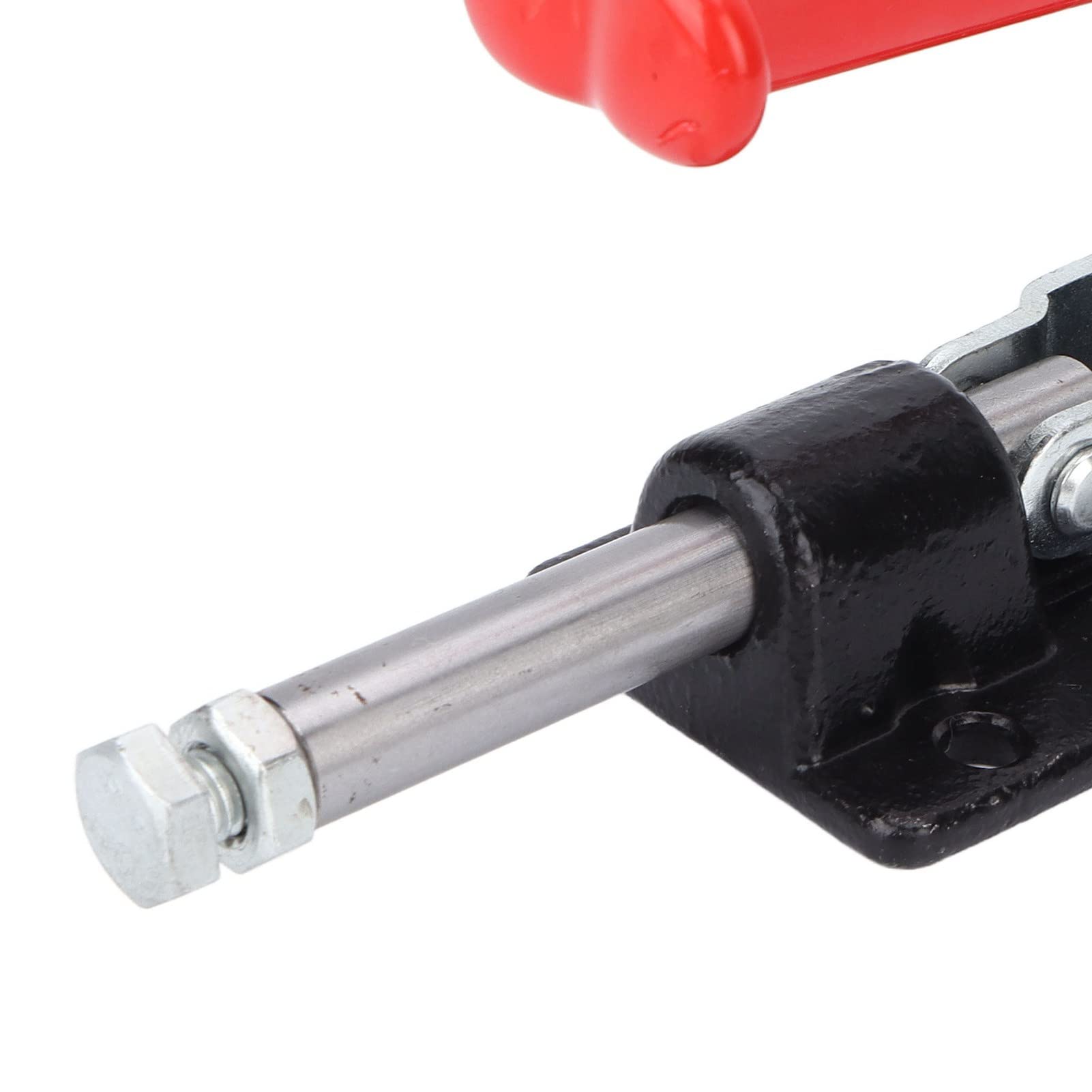 Yomiyuyr Push Pull Toggle Clamp Heavy Duty Toggle Clamp for Woodworking and Metal Working with Control Joystick and Iron Plastic Construction for Machine Installation (30607M)