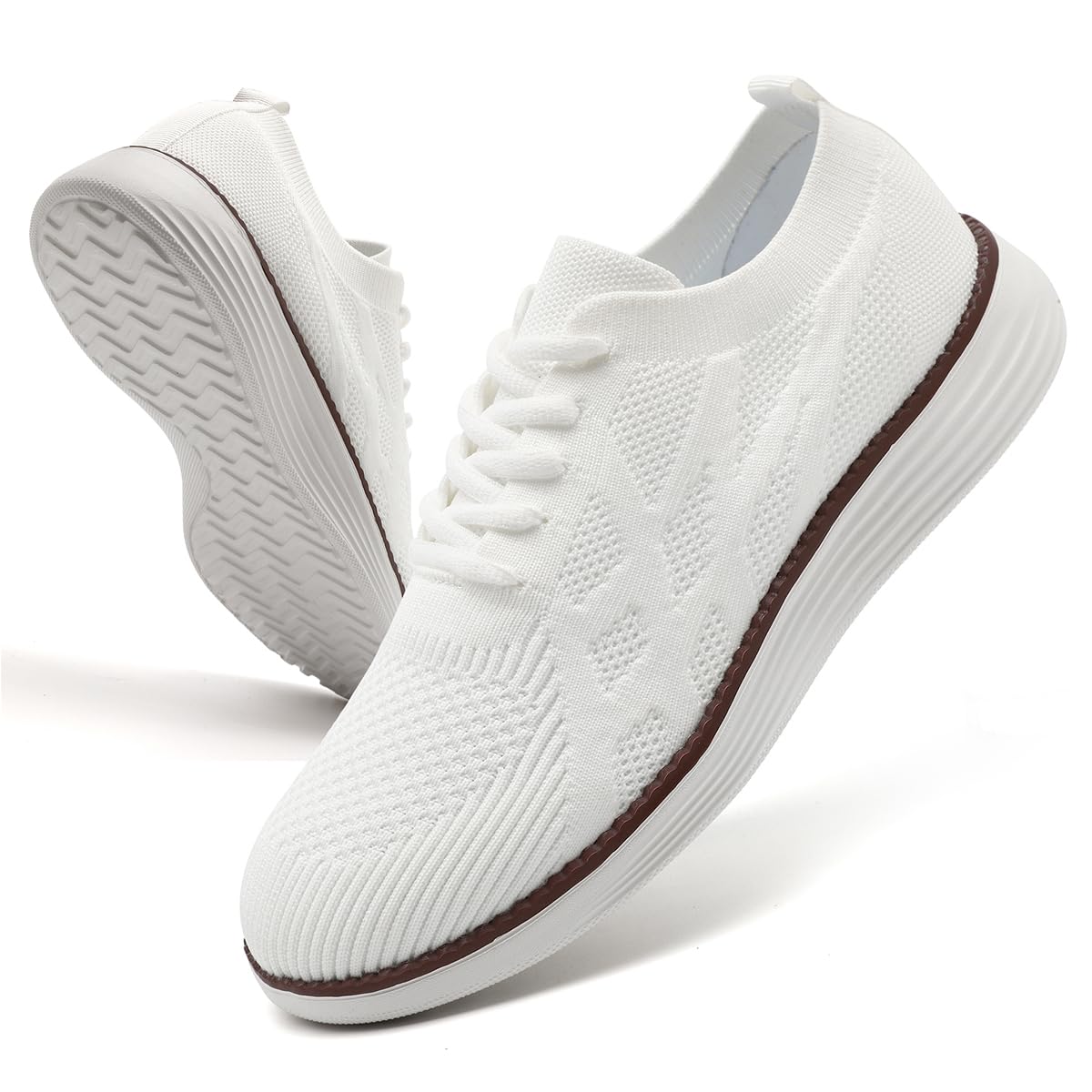 Mens Slip On Sneakers Walking Tennis Shoes Running Gym Athletic Workout Non Slip Fashion Casual Lightweight Breathable Soft