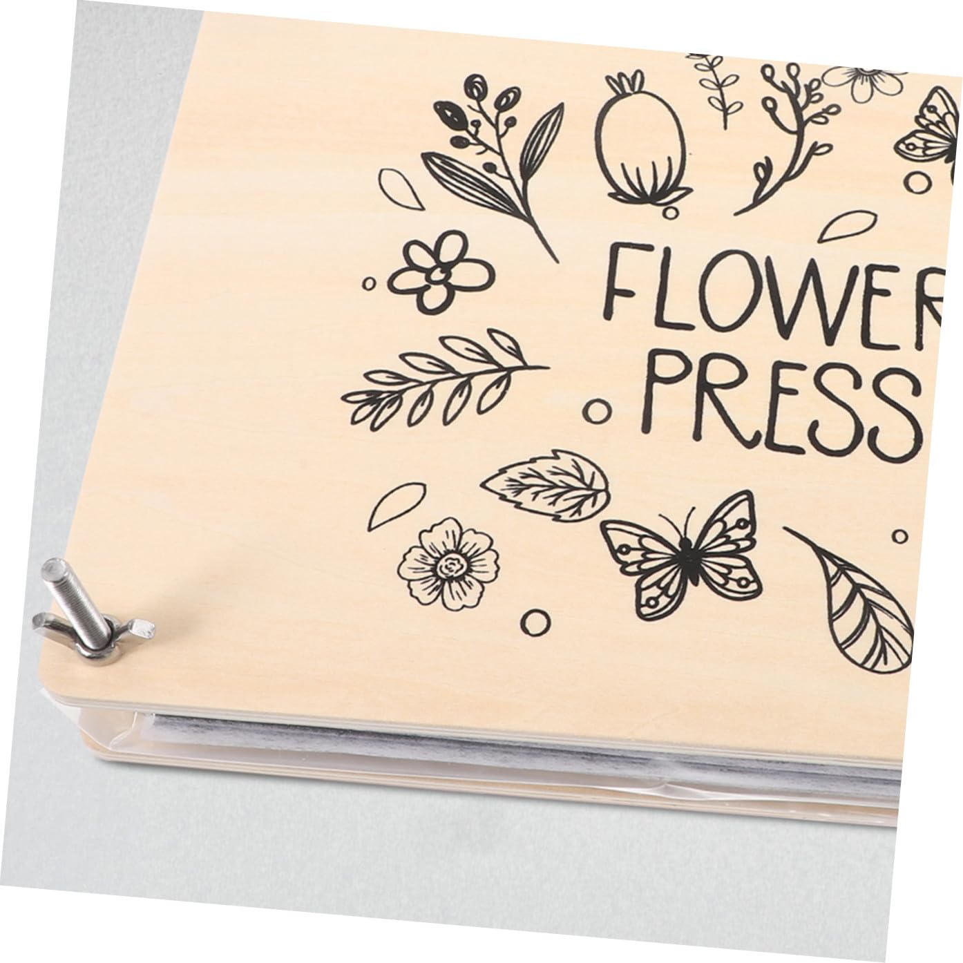 PRETYZOOM Kit de Prensa de Plantas y Flores Grande Profesional con Placas Reutilizables Herramientas DIY para Especímenes Manualidades y Decoración para Familia y Regalo Creativo