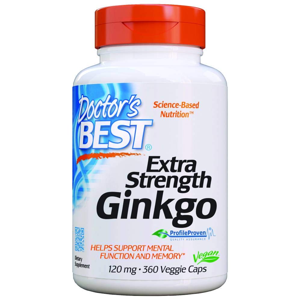 Extra Strength Ginkgo360 Veggie Capsules