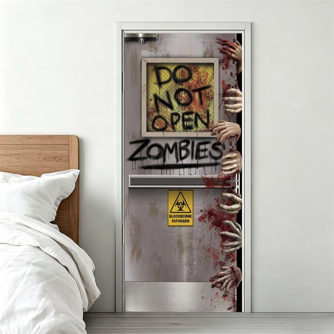 Vinilos Puertas Halloween Pegatinas Decorativas de Puerta 3D