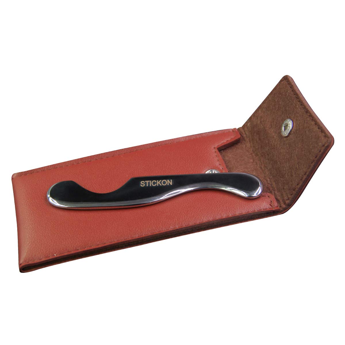 Narzędzie do masażu skrobania Gua Sha ze stali nierdzewnej - STICKON IASTM Tools Świetne narzędzie do mobilizacji tkanek miękkich (kształt C)
