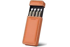 OZCHIN Wooden Pull-and-Push Cigarette Holder