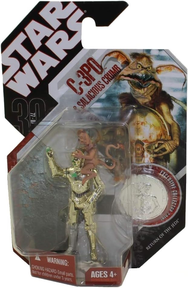 Star Wars Basic Figure C-3PO with Salacious Crumb