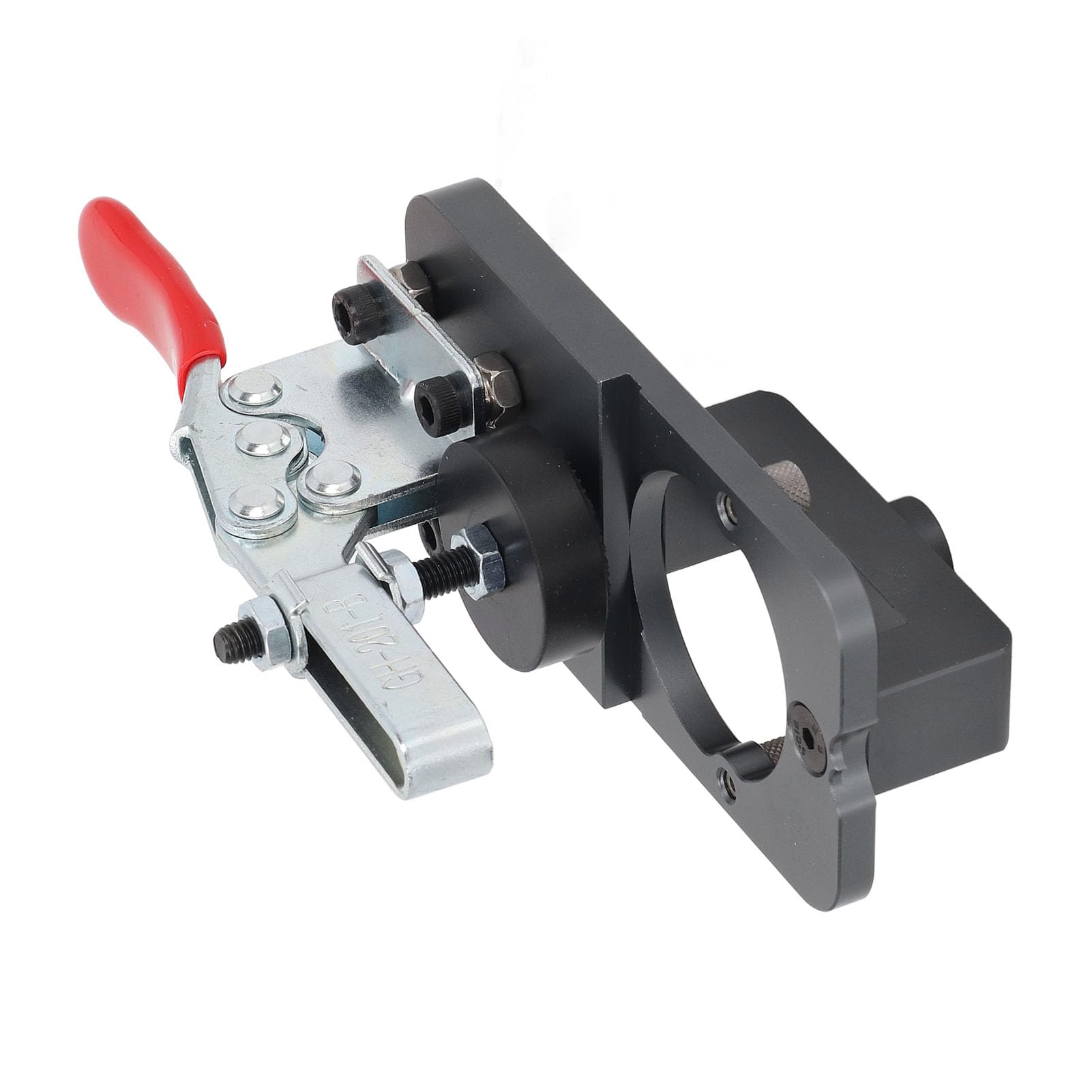 Kit di localizzazione fori per cerniera da 35 mm Strumento professionale per cerniera per mobili in lega di alluminio con anello di arresto della profondità e punte da trapa