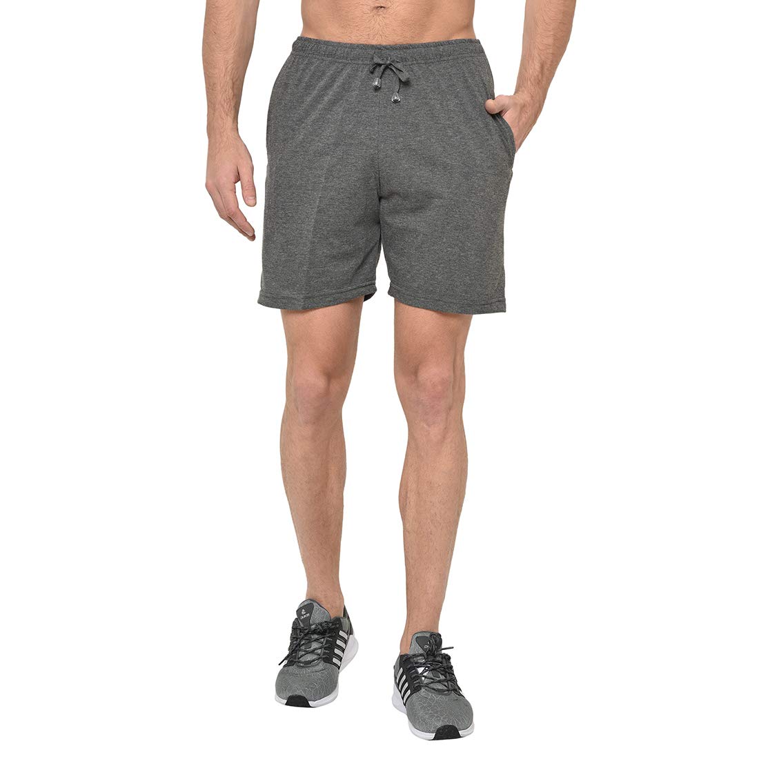 mack jonney Regualr Fit Cotton Blended Lounge Shorts/Bermudas for Men-D11-ANTHRA0001-P-picture-24