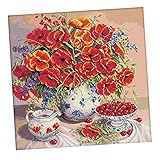 kreuzstich blumen kostenlos Perfektes Kunsthandwerk für Valentinstag, Geburtstag, Muttertag, Hochzeit, Weihnachten, Neujahr usw