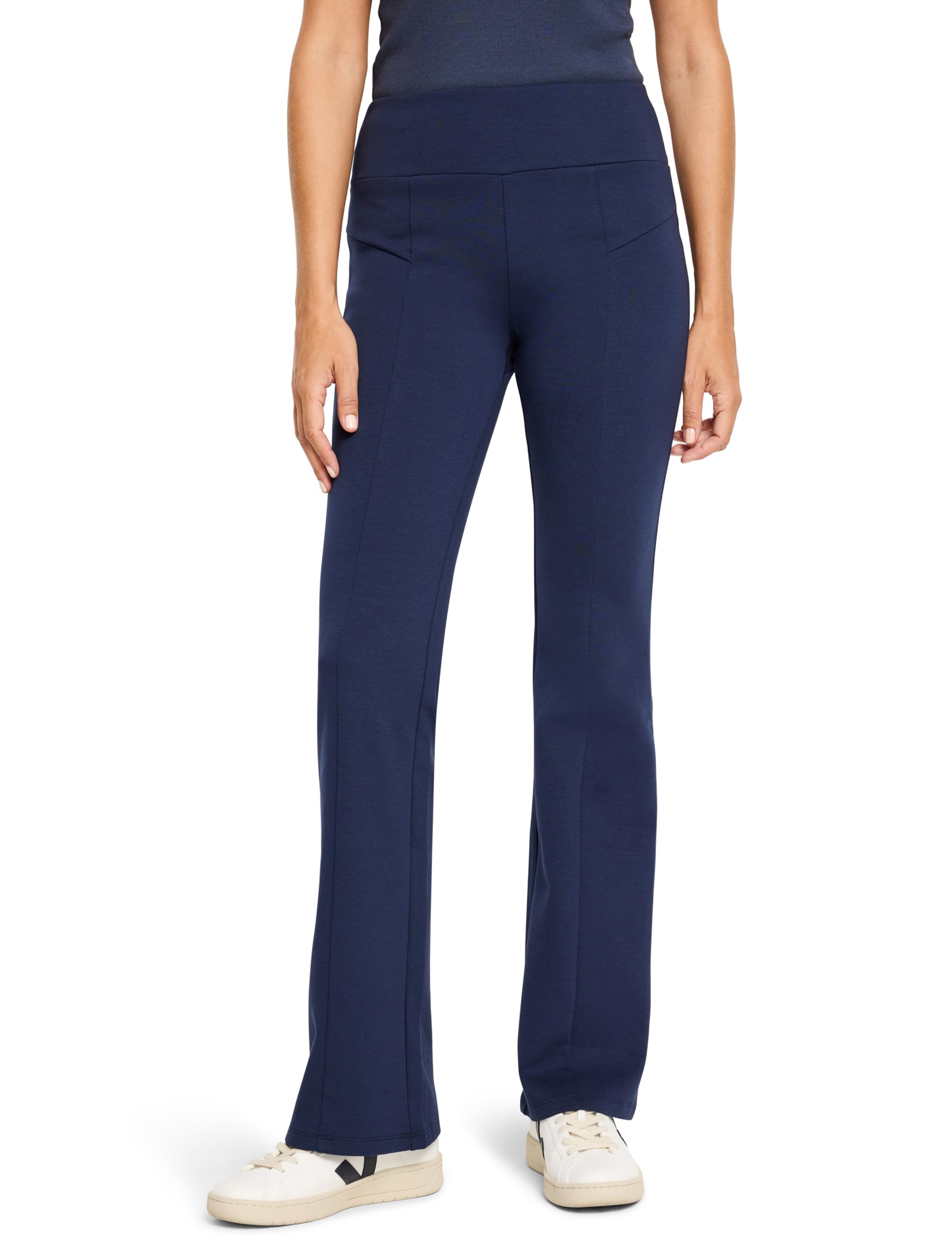 NIC+ZOE Women's Seamed Scuba Bootcut Pant