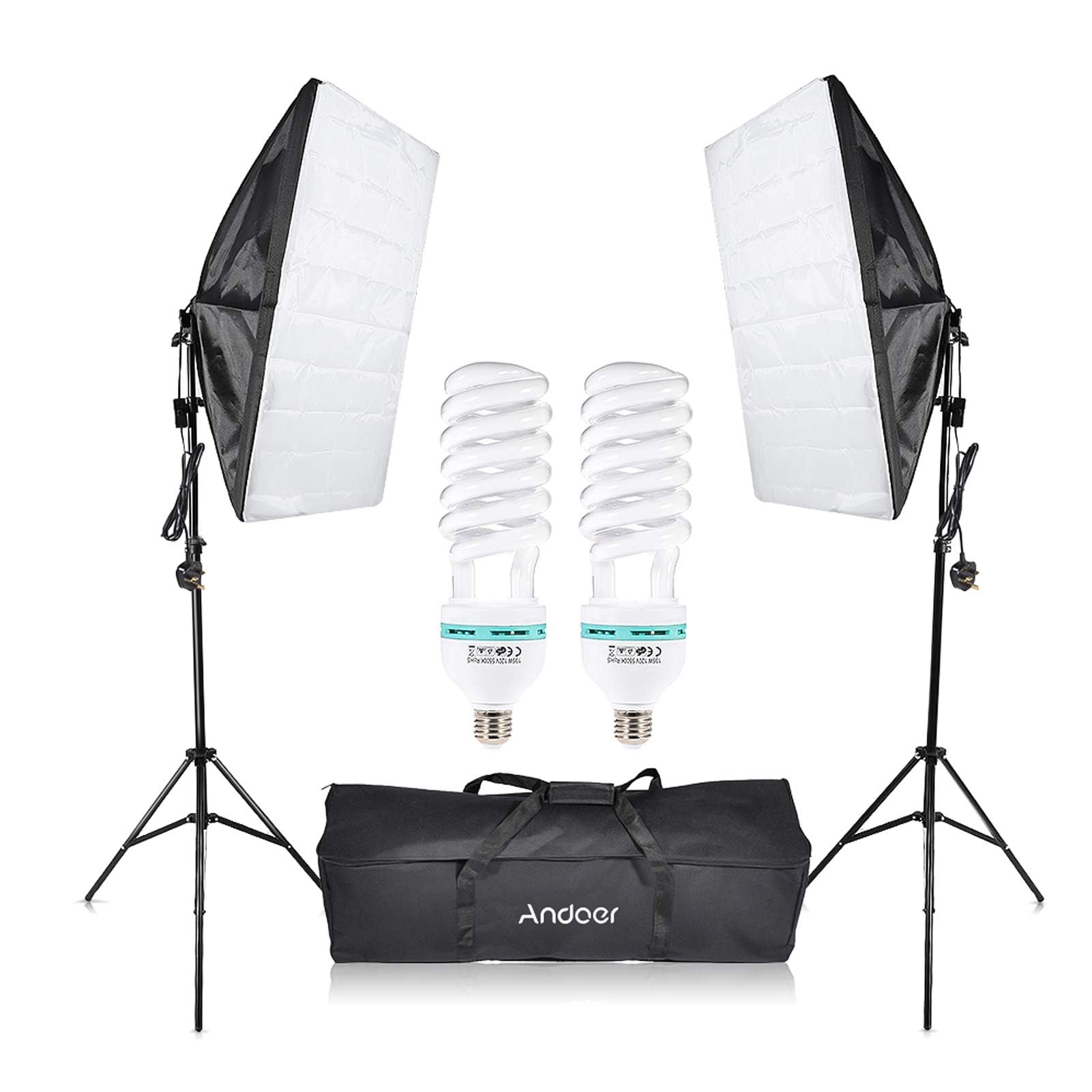 Sponsored Ad – photography suit，Photography Studio Cube Umbrella Softbox Light Lighting Tent Kit Photo Video Equipment 2 * 135W Bulb 2 * Tripod Stand 2 * Softbox 1 * Carrying Bag for Portrait Product UK Plug 220V