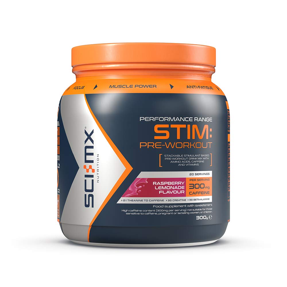 Buy SCIMX tion Stim PreWorkout Powder, Stimulant, High Caffeine, 300