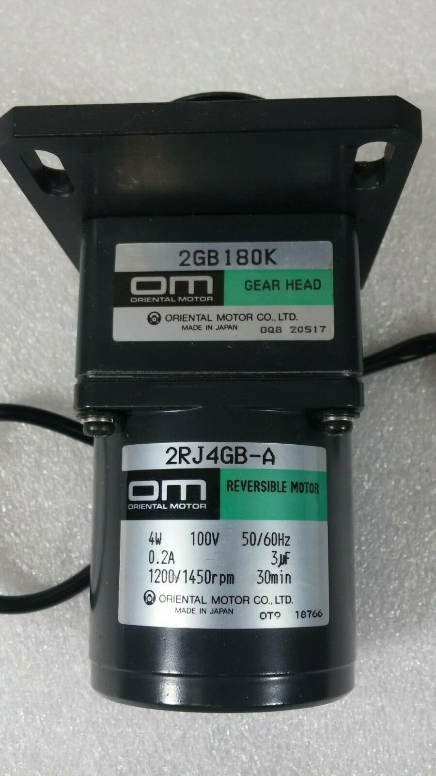 #US 2RJ4GB-A Reversible W/ 2GB180K