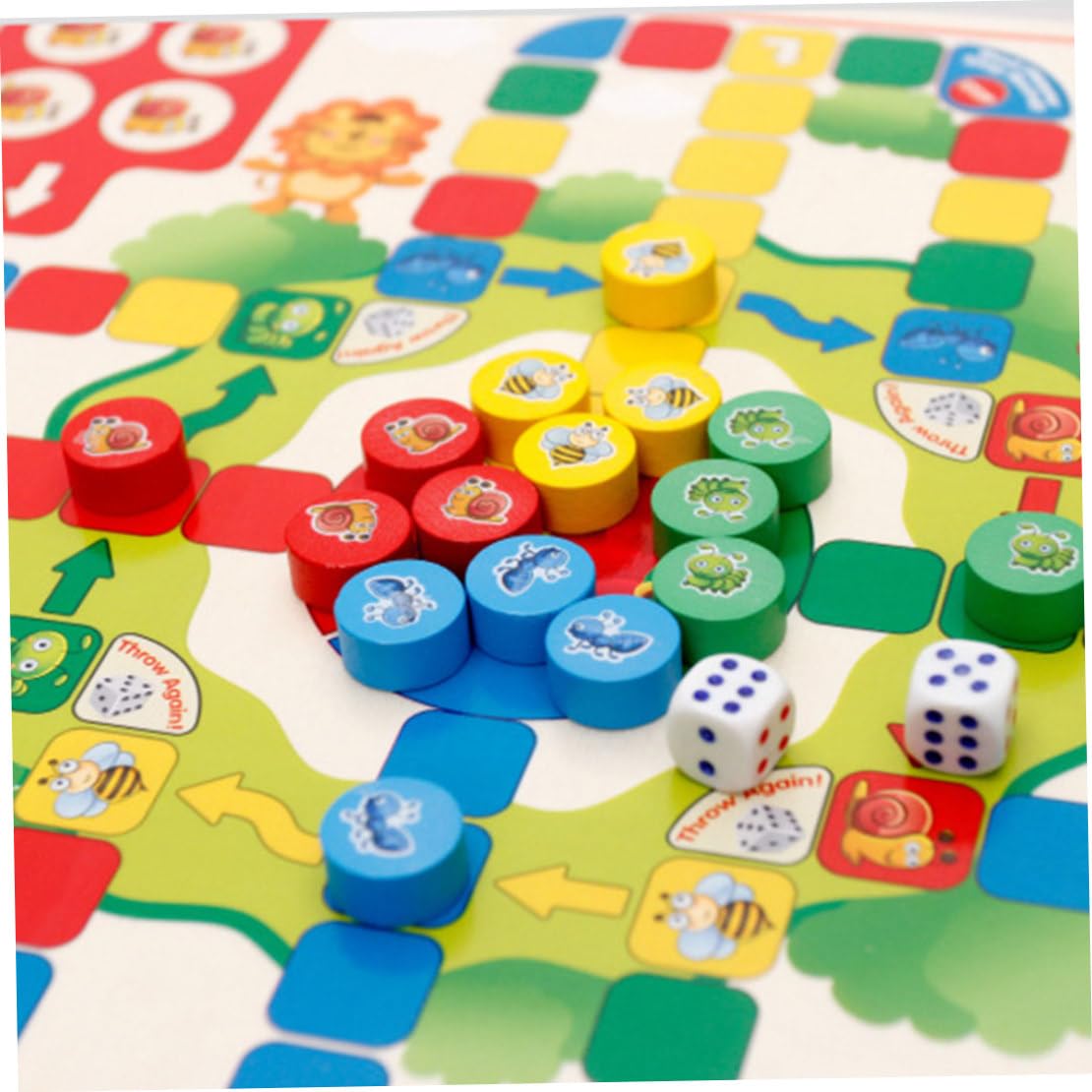 Damas Chinas de Madera 2 en 1, Juego de Mesa, Damas Chinas, Juegos de Mesa Familiares para niños y Adultos