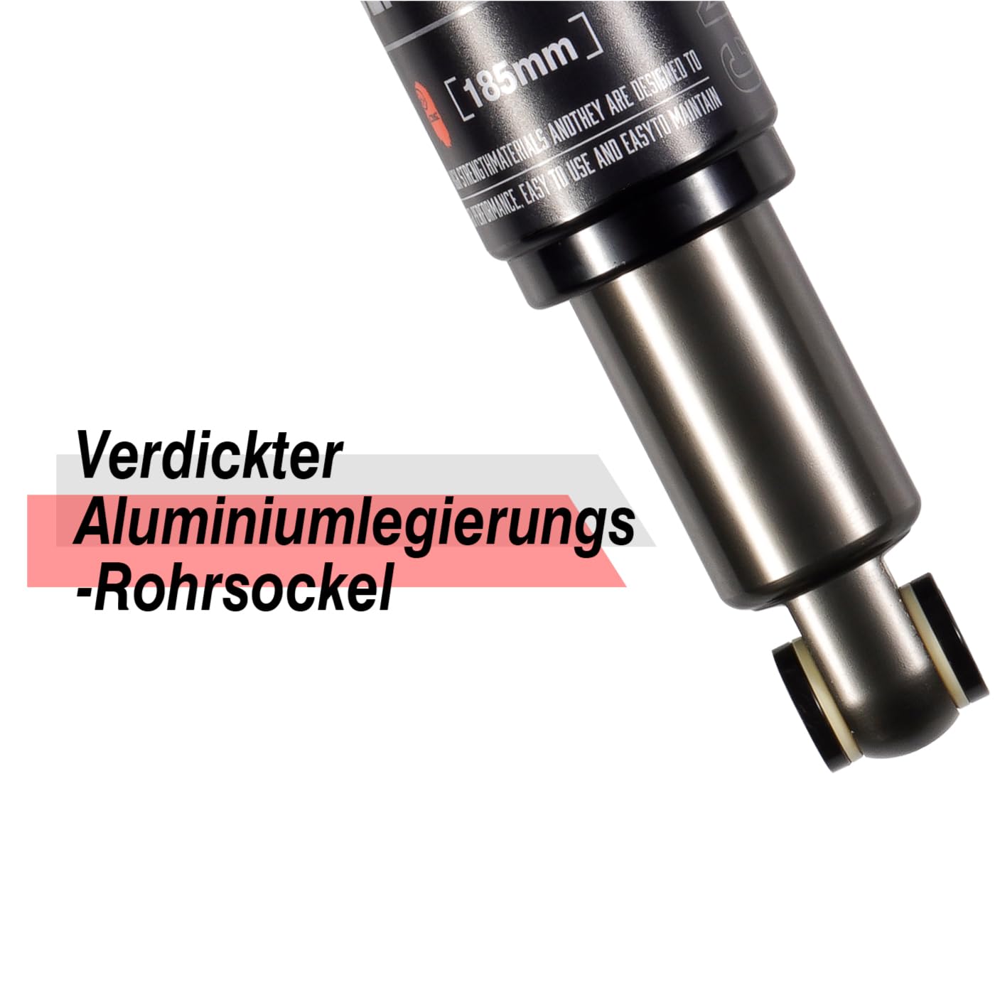 Fahrrad Stoßdämpfer Hinten, Fahrrad dämpfer 165mm x 750lbs für Mountainbike/Mtb/Mtn/ebike/Elektroroller/Dirtbike Hydraulische Shock Absorber.