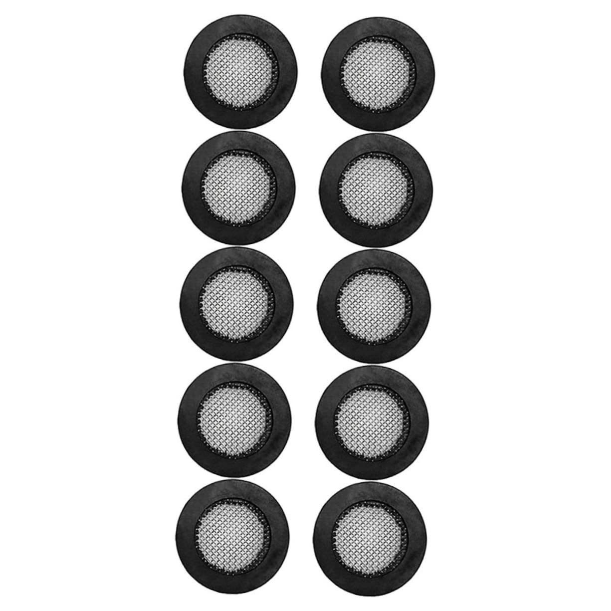 Happyyami 50pcs Stainless Steel Wire Mesh Gasket for Filtered Showerhead Hose Gasket Screen Cold Plunge Filter