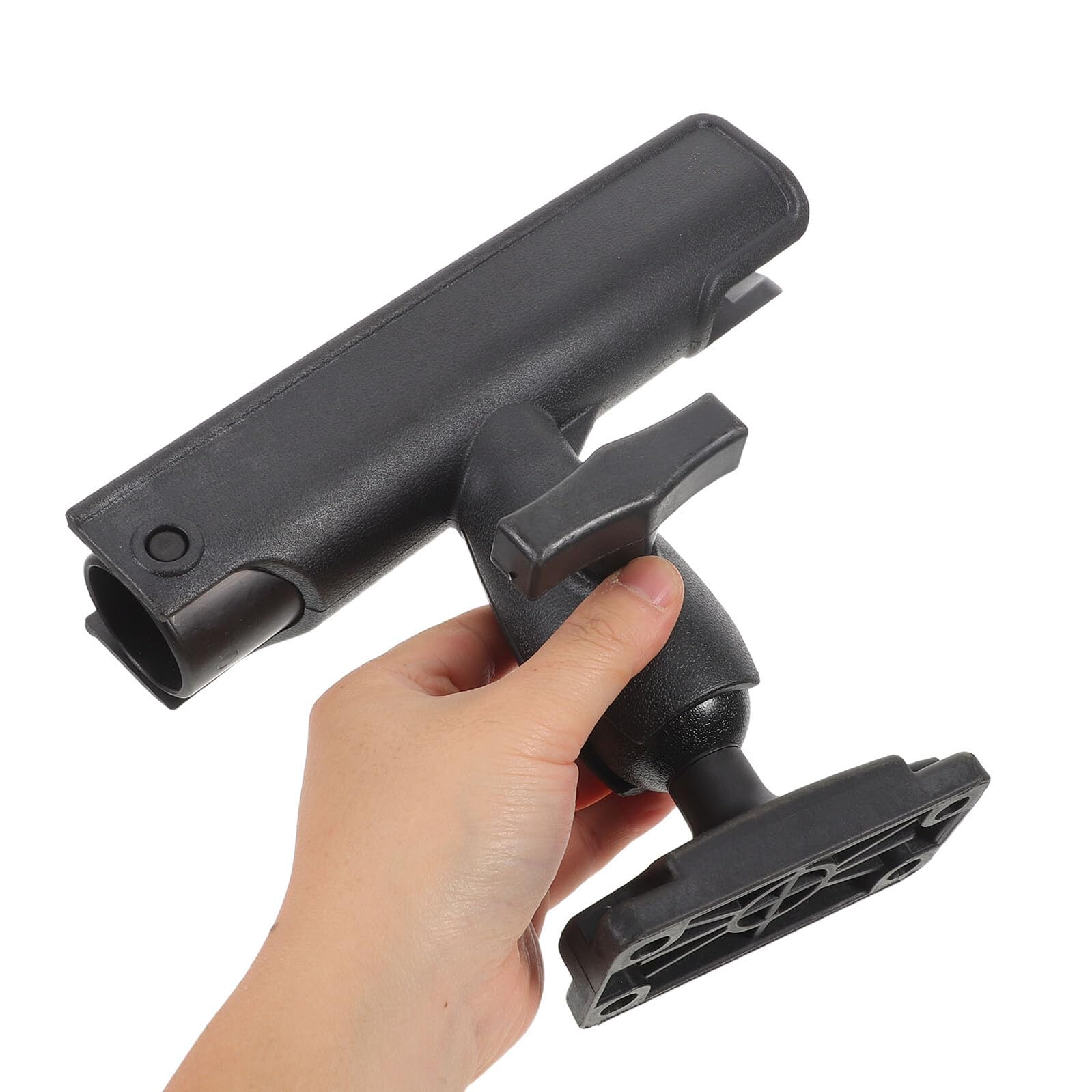 Tendi di canna da kayak portacanna da pesca in kayak Porta della canna da barca supporto Black