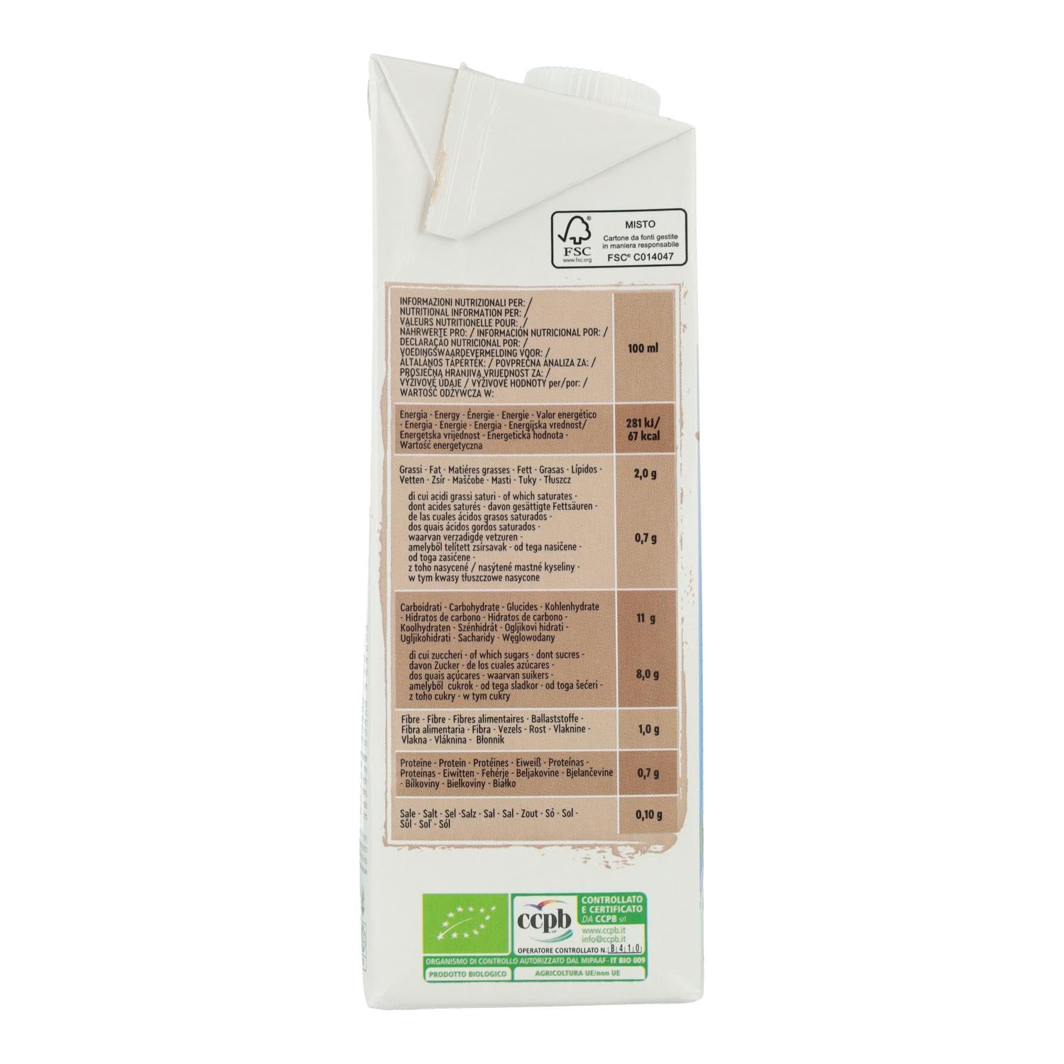 LECHE ARROZ CHOCO 1L