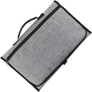 ibasenice Tapete De Fraldas Para Bebê Dobrável Tapete De Fraldas Trocador De Fraldas Trocador De Fraldas Bolsa De Múmia De Bebê Cinza Tapete De Fraldas Portátil Tapete De Fraldas De Bebê