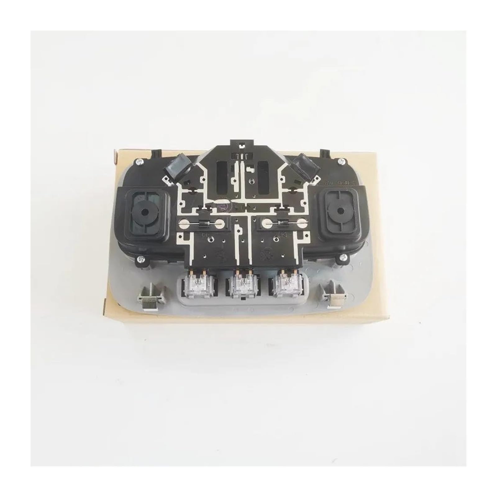 Plafonnier de Console Centrale pour Hyundai i800, iMax H1 et Starex 928704H100 92870-4H100, Gris, éclairage intérieur de Console Centrale.