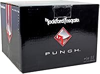 Vista 6 de Rockford Fosgate P2D2-8 8" Punch P2 500W 2-Ohm DVC Subwoofer de audio para coche con cono de papel reforzado y cesta Flexfit