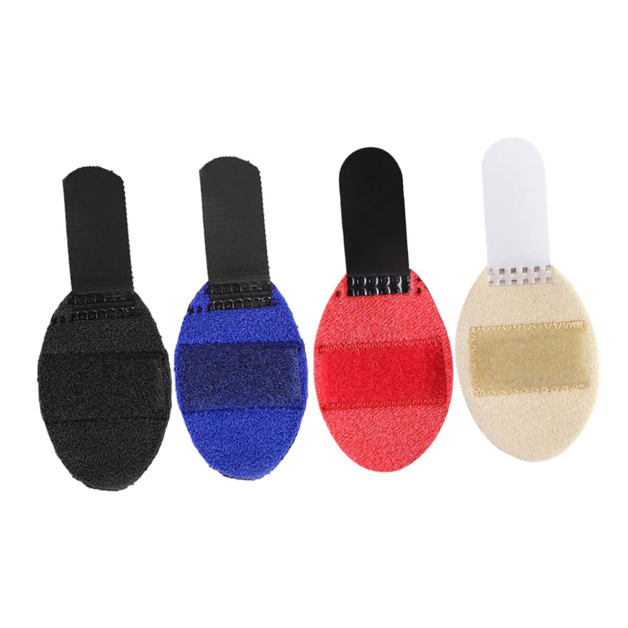 Didiseaon Djustable Finger Splint Breathable Cover 4pcs for Hand Finger Support Belt for Injury