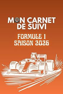 Mon carnet de suivi Formule 1: Saison 2026
