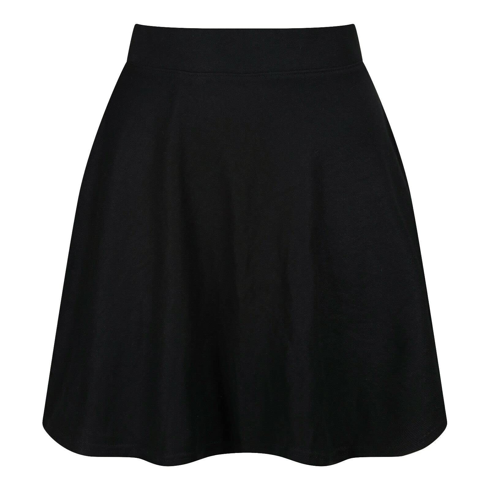 Ex Uk Store Girls Ex Next - Flared Skirt School Skirts Pencil & Flared Skirt Black School Uniform (Flared Skirt 4Y)