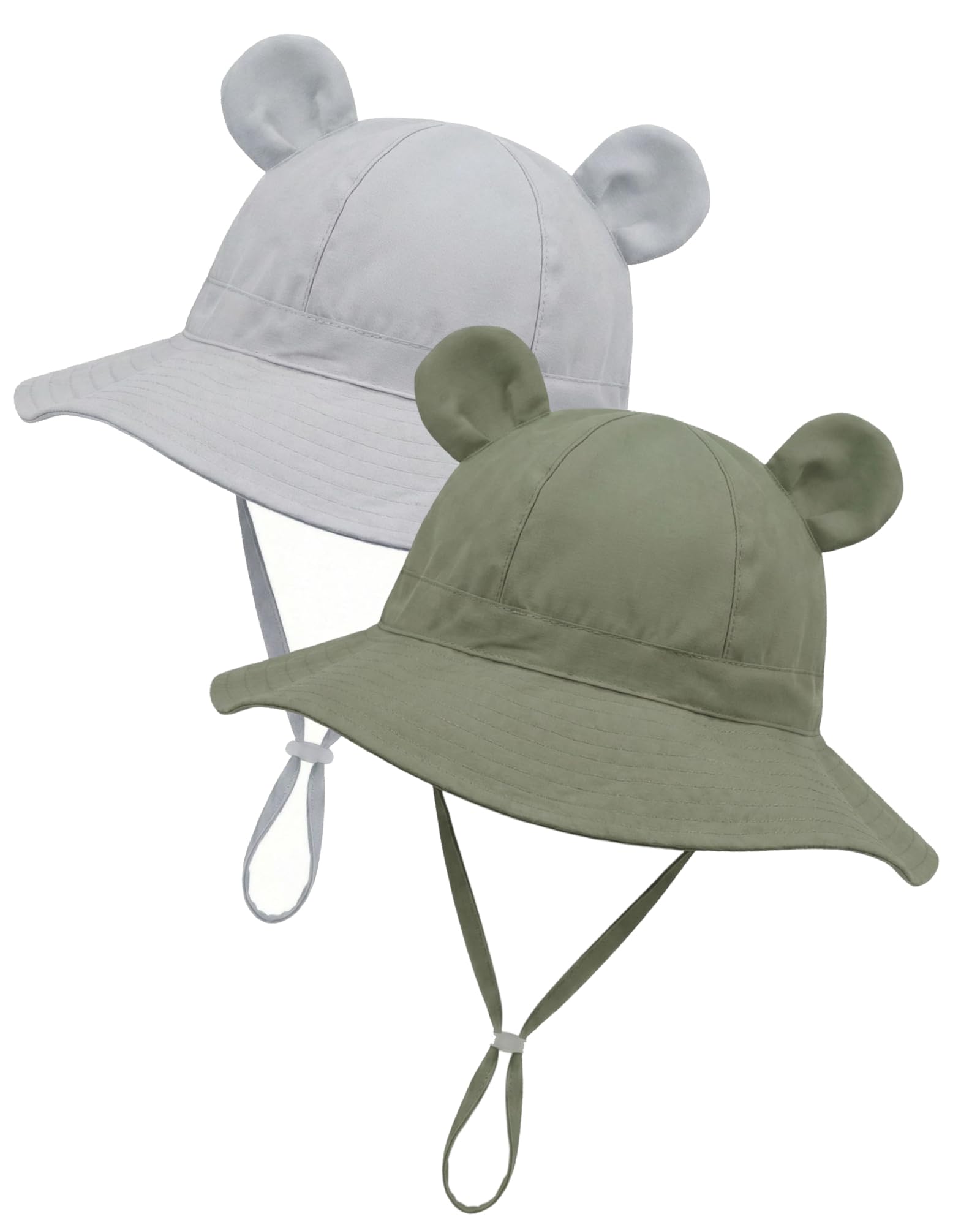 LIDHAY Baby Toddler Sun Hat UPF 50 Wide Brim Infant Bucket Hat Outdoor Hat Beach Essentials for Boys