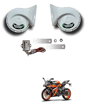 Auto Addict Bike Scooty Mocc Horn (Set of 2 Pcs) For KTM RC 125